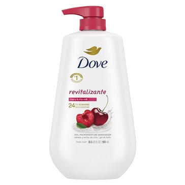 Dove Cherry and Chia Body Wash 30.6oz