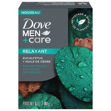 Dove Men Care Eucalyptus and Cedar Oil Bar Soap 5oz