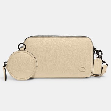 Coach Charter Slim Crossbody in Pebble Leather with Sculpted C Hardware Branding