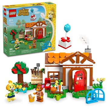 LEGO Animal Crossing Isabelle's House Visit Building Set (77049)