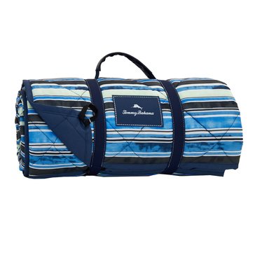 Tommy Bahama Watercolor Stripe Oversized Outdoor Blanket