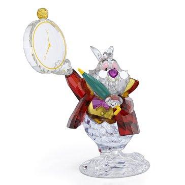 Swarovski Alice in Wonderland White Rabbit Figurine