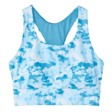 3 Paces Women's Kerri Printed Racer Back Sports Bra