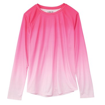 3 Paces Women's Long Sleeve Ombre Shirt