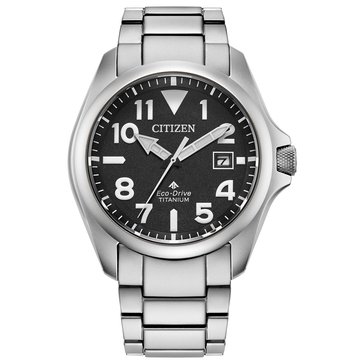 Citizen Men's Promaster Tough Super Titanium Bracelet Eco-Drive Watch