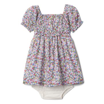 Gap Toddler Girls' Floral Puff Sleeve Rouched Dress