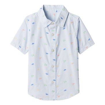 Gap Baby Boys' Short Sleeve Poplin Shirt