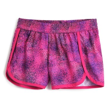 3 Paces Big Girls' Mia Printed Woven Dolphin Shorts