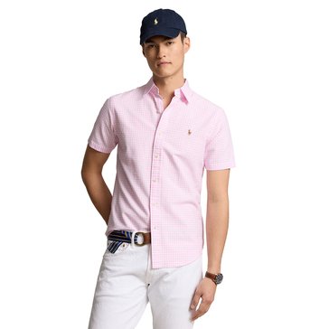 Polo Ralph Lauren Men's Short Sleeve Classic Oxford Sportshirt