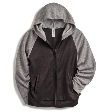 3 Paces Big Boys' Shane French Terry Full Zip Hoodie