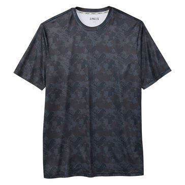 3 Paces Men's Nick Short Sleeve Printed Tee 