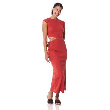 Yarn & Sea Women's Sleeveless Side Cutout Dress
