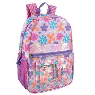 A.D. Sutton Flower Backpack with Supplies