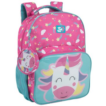 AD Sutton Girls Unicorn Heart Backpack with Coin Pouch