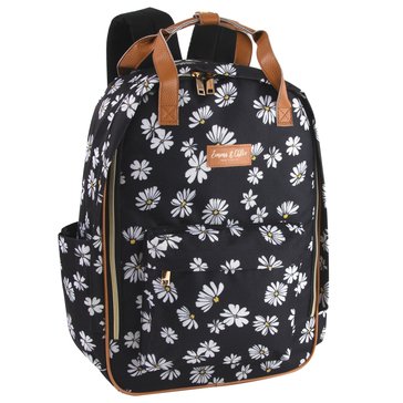 Emma & Chloe Double Handle Flower Backpack