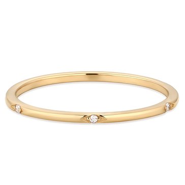 Aurelie Gi Vogue Spaced Diamond Band