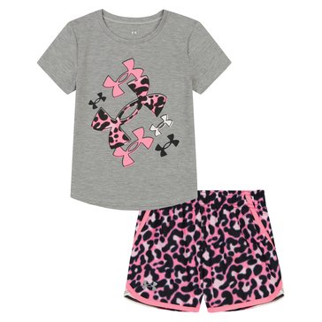 Under Armour Little Girls Animal Short Sets