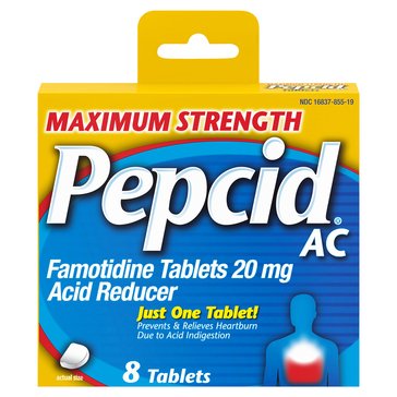 Pepcid AC Max Strength Acid Reducer