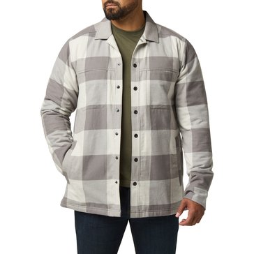 5.11 Men's Seth Plaid Lined Long Sleeve Shirt Jacket