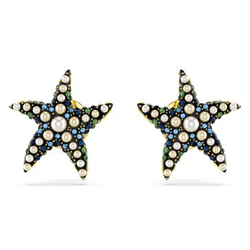 Swarovsky Idyllia Shell Stud Earrings