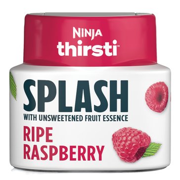 Ninja Thirsti SPLASH Unsweetened Ripe Raspberry Flavored Water Drops