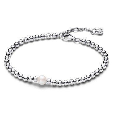 Pandora Treated Freshwater Cultured Pearl & Beads Bracelet