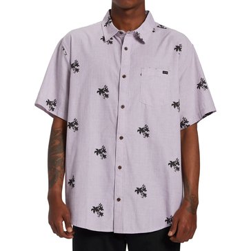 Billabong Men's Sundays Mini All Over Print Short Sleeve Shirt