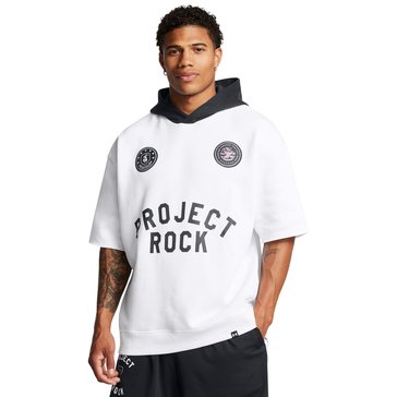 Under Armour Men's Project Rock Icon Short Sleeve Fleece BoH Hoodie 