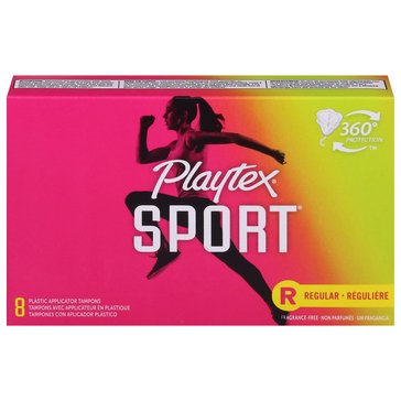 Playtex Sport Regular Tampons Travel Size