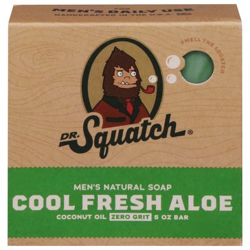 Dr. Squatch Cool Fresh Aloe Bar Soap