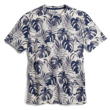 Eight Bells Men's Short Sleeve Tropical Floral Tee  