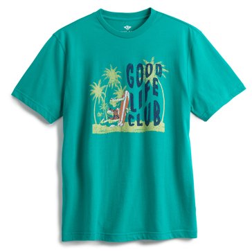 Eight Bells Men's Short Sleeve Good Life Club Graphic Tee  