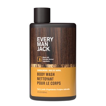 Every Man Jack Sandalwood Body Wash