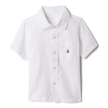 Gap Toddler Boys Short Sleeve Linen Top