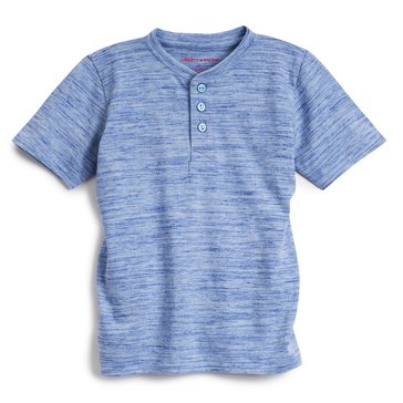 Liberty & Valor Toddler Boys Short Sleeve Slub Henley