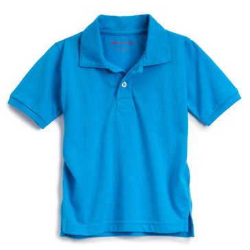 Liberty & Valor Toddler Boys Short Sleeve Solid Polo