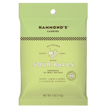 Hammond's Sour Ball Bag, 4oz