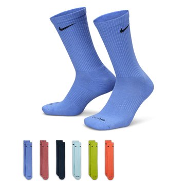 Nike Men's Everyday Plus Cushioned Crew Socks 6-Pack