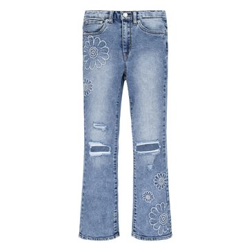Levis Big Girls Embroidered Flare Jeans