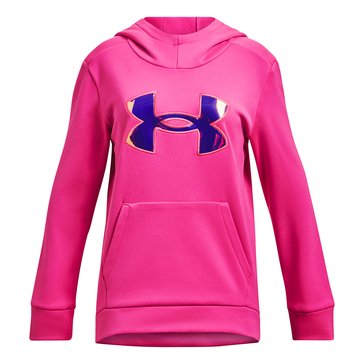 Under Armour Big Girls Iridescent Fleece Hoodie