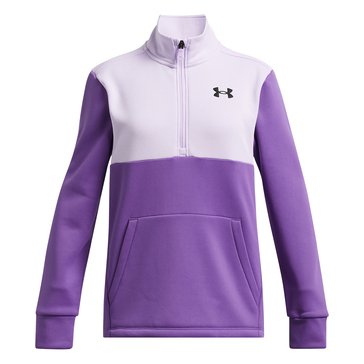 Under Armour Big Girls 1/2 Zip Fleece