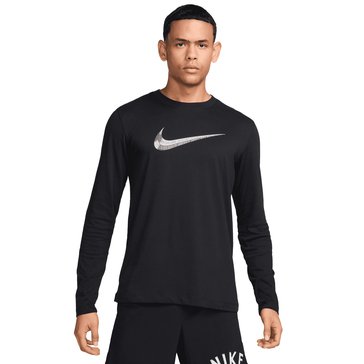 Nike Men's Dri-FIT Graphic Slub Long Sleeve Tee