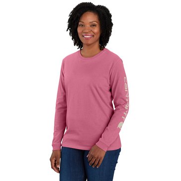 Carhartt Women's Loose Fit Heavyweight Long Sleeve Hit Crew Tee