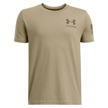 Under Armour Big Boys Freedom Flag Short Sleeve Tee