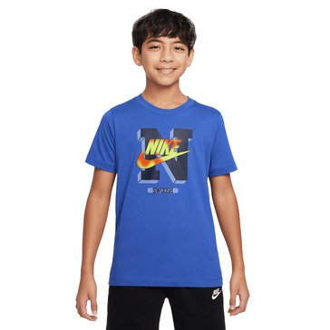 Nike Big Boys Short-Sleeve Swoosh Graphic Tee