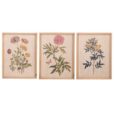 Ganz Woven Wildflower Wall Decor