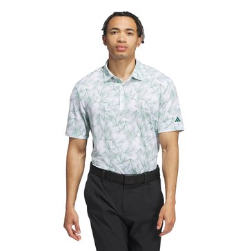 Adidas Golf Men's Ultimate 365 Power Mesh Print Polo Shirt