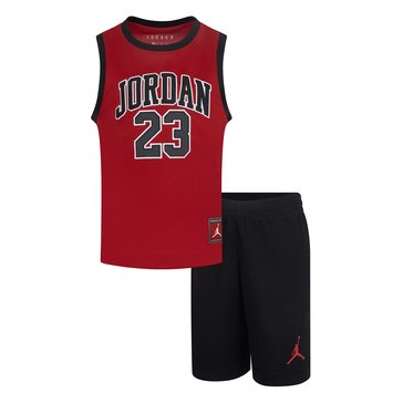 Jordan Little Boys Jordan 23 Jersey And Shorts Sets