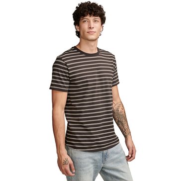 Lucky Brand Men's Supima Stripe Crewneck Shirt