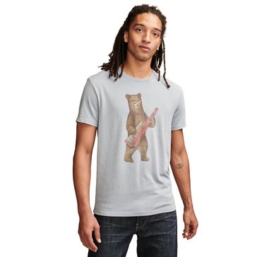 Lucky Brand Men's Keytar Bear Graphic Tee